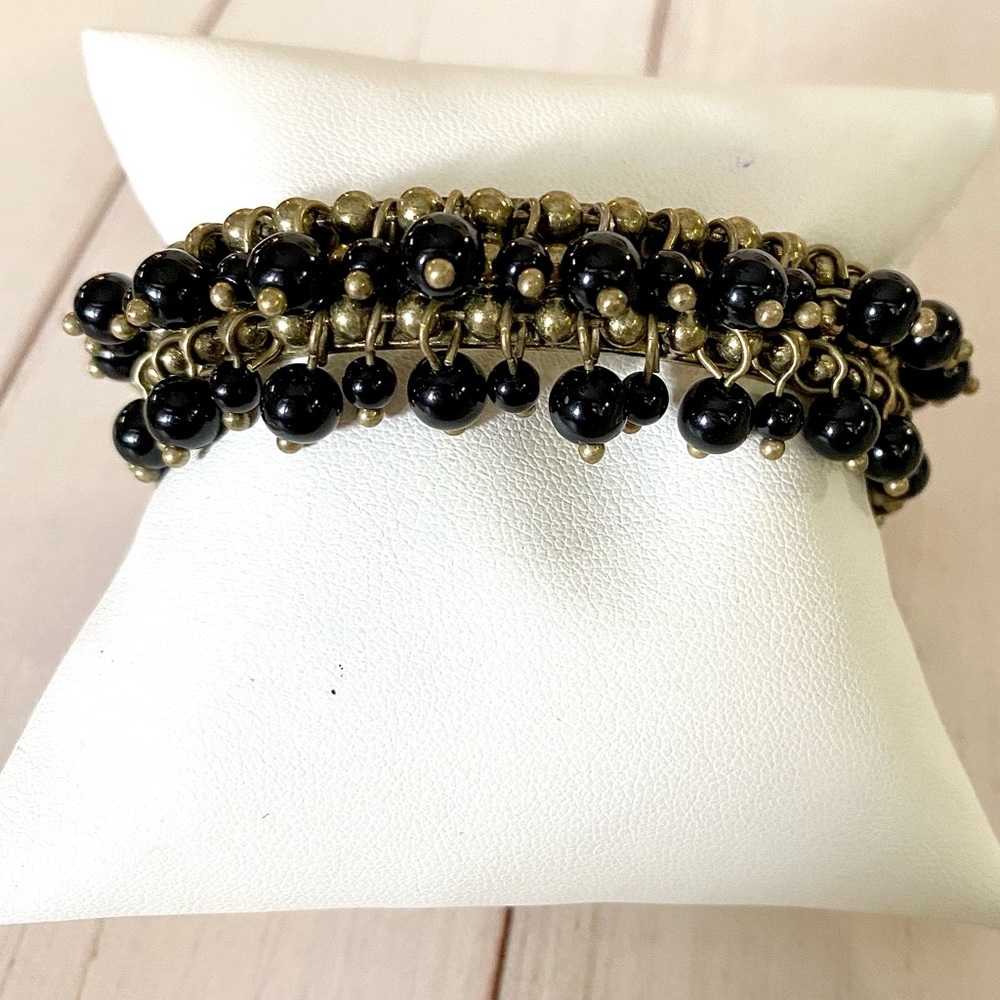 Beautiful Black beaded bracelet